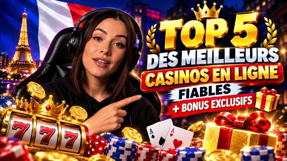 5 meilleurs casinos en ligne fiables avec bonus exclusifs à découvrir